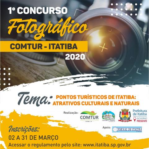 I Concurso Fotográfico COMTUR Itatiba