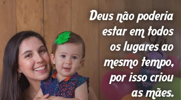 Feliz dia das mães!