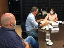 Vereador Washington se reúne com a Secretária Estadual Célia Leão