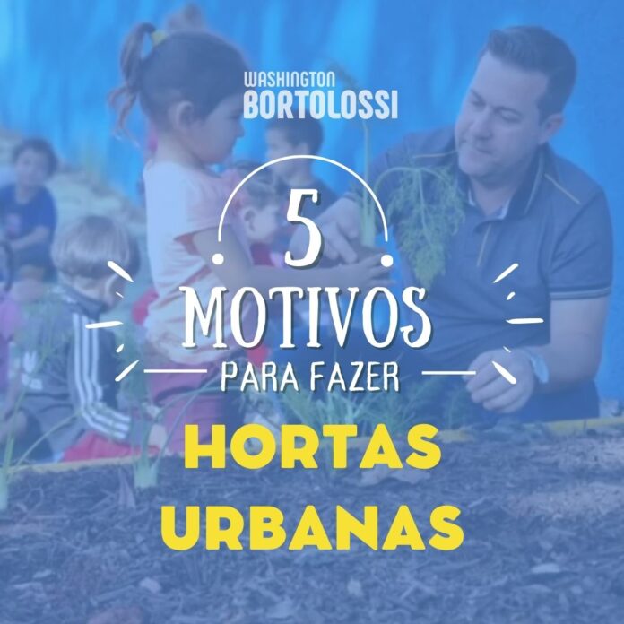 5 Motivos para Programa Horta Urbana