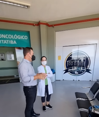 Visita ao Centro de Oncologia de Itatiba